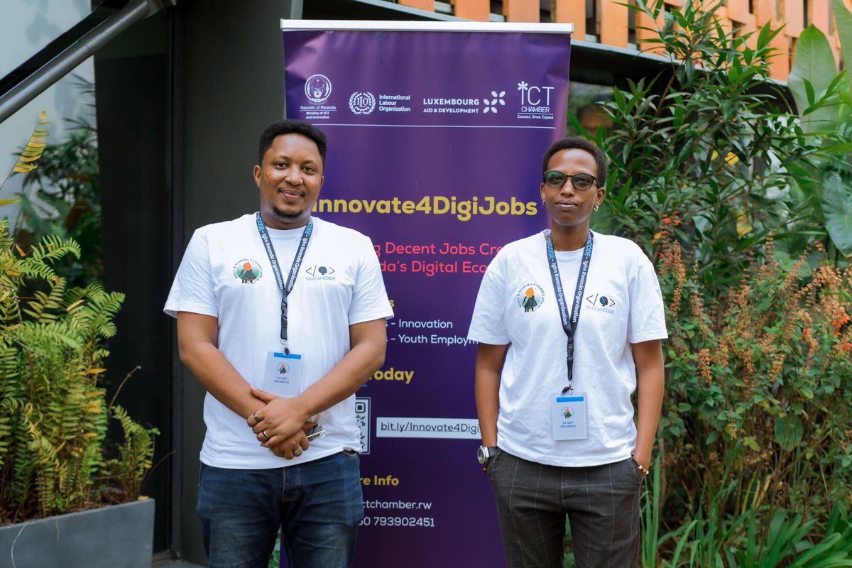 igirerwanda's tweet image. Yesterday, Igire Rwanda Organization pitched at the #INNOVATE4DIGIJOBS live session by @rwictchamber! 🚀
We showcased SheCanCODE Web Fundamentals, empowering young women, refugees & PWDs with essential web skills for Rwanda’s digital economy.
#SheCanCODE #DigitalInclusion #IRO