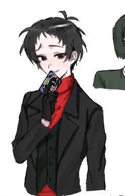 絵チャで足立さん描きました‼️