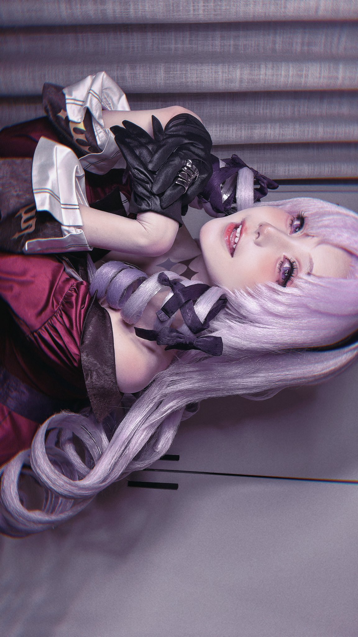 ゆずLove ♡3点おまとめ　金箔付♡ まゆさきが着こなすGlossy 甘えろドレス♡ - sugar