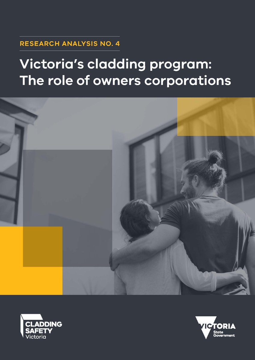 CladdingSafeVic's tweet image. During our program, we’ve gained invaluable insights into the lived experiences of building owners and the challenges they face, through more than 70,000 interactions with almost 1,700 owners corporations. 
Read our report: vic.gov.au/engagement-wit…

#Cladding #CladdingSafety