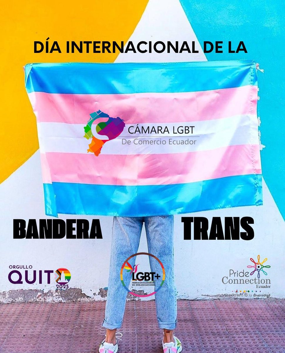 🏳️‍⚧️ Día Internacional de la Bandera Trans
Hoy conmemoramos este día como un recordatorio de nuestro compromiso con la diversidad, la inclusión y el respeto hacia las identidades trans.