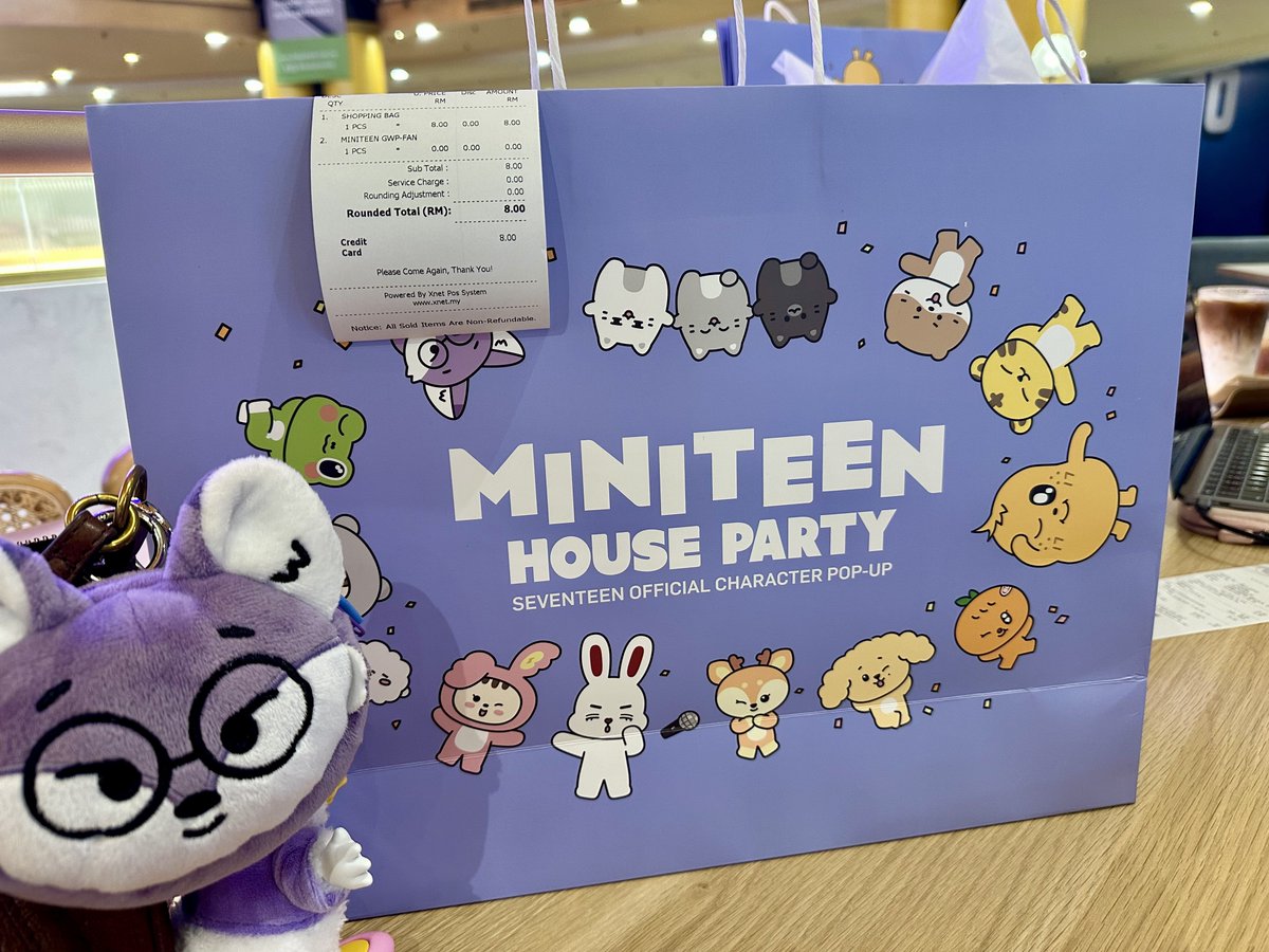 MINITEEN HOUSE PARTY ポップアップ ぬいぐるみ ホシ ホシ seventeen