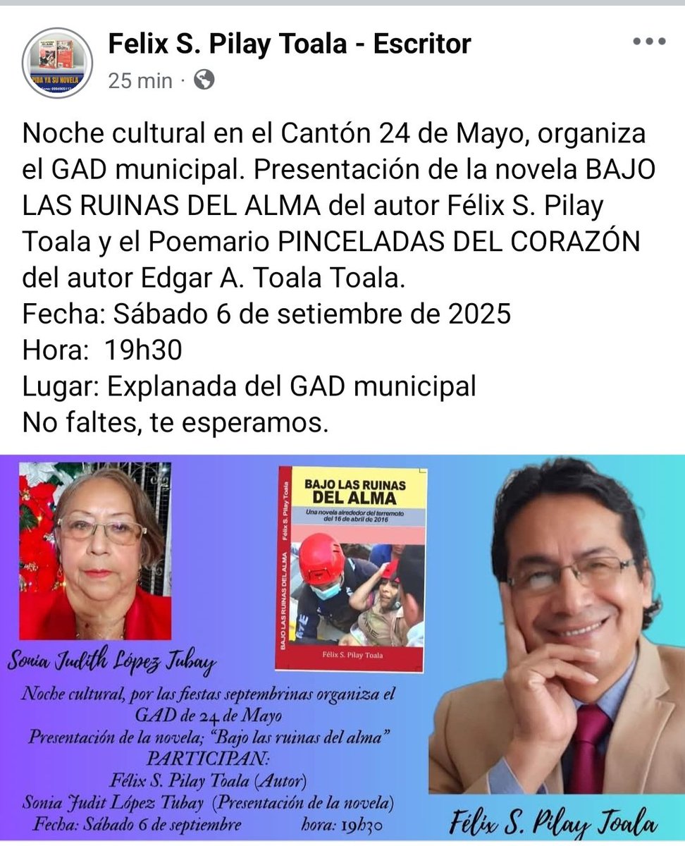 Félix Pilay Toala༝ᅠ༝ (@fpilay) on Twitter photo 