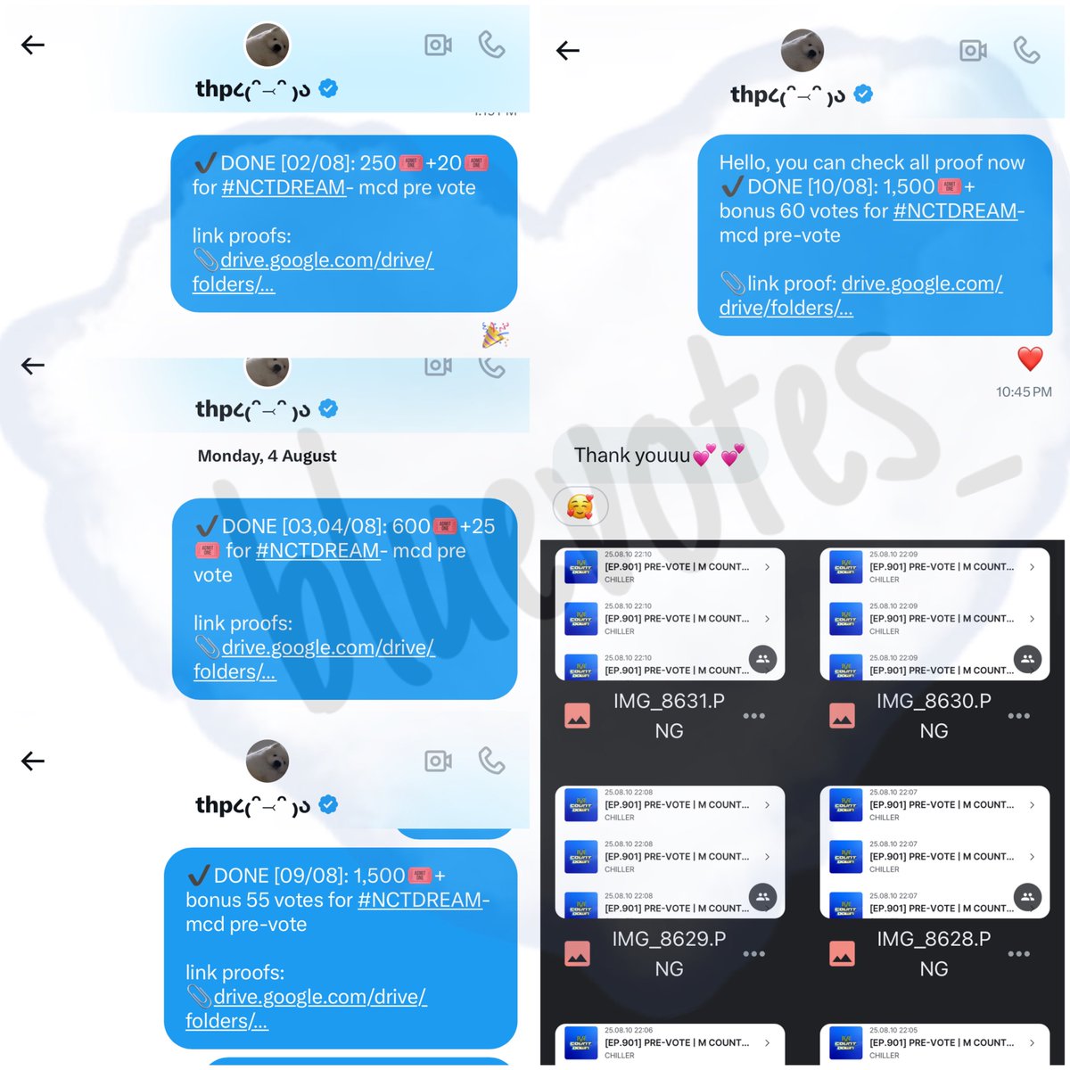 wts allchart, mnet, hearts, votes, chamsims (@bluevotes_) on Twitter photo ๐ฒ๏ธ ๐๐๐ฟ๐ท | MNET
โ๏ธ250๐๏ธ+600๐๏ธ+1,500๐๏ธ+1,500๐๏ธ votes for #NCTDREAM-
โ๏ธ ๐๐ข๐๐โ๐๐ ๐๐ by <a href="/super_ttoon/">thpเซฎโแตโคแต โแ</a>
๐๐ฆ๐ ๐ ๐๐๐ ๐๐ข๐๐โ๐๐ ๐๐๐ again!!๐๐
#SOLD_blueproofs ๐ฒ๏ธ ๐๐๐ฟ๐ท | MNET
โ๏ธ250๐๏ธ+600๐๏ธ+1,500๐๏ธ+1,500๐๏ธ votes for #NCTDREAM-
โ๏ธ ๐๐ข๐๐โ๐๐ ๐๐ by <a href="/super_ttoon/">thpเซฎโแตโคแต โแ</a>
๐๐ฆ๐ ๐ ๐๐๐ ๐๐ข๐๐โ๐๐ ๐๐๐ again!!๐๐
#SOLD_blueproofs
