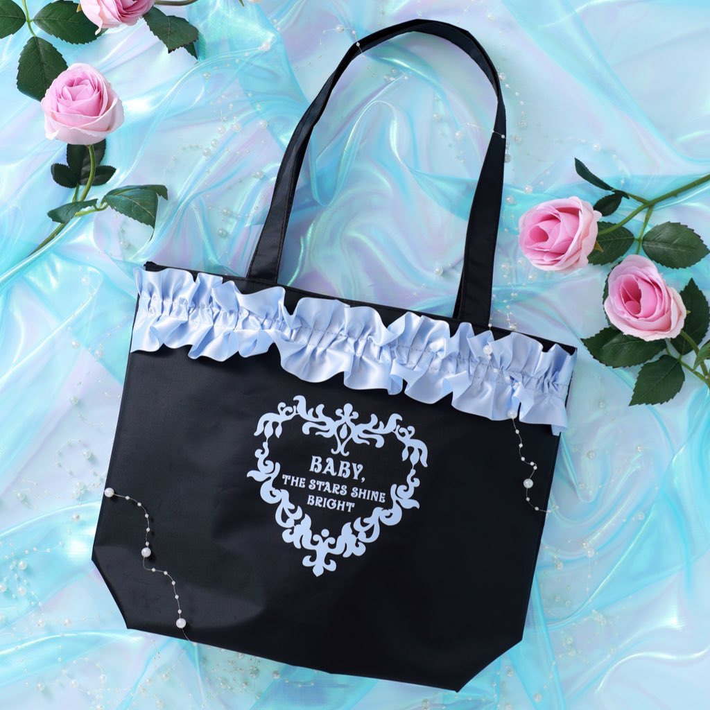 ベイビーザスターズシャインブライト　ハートバッグ　えんじ baby the stars shine bright ハートバッグ