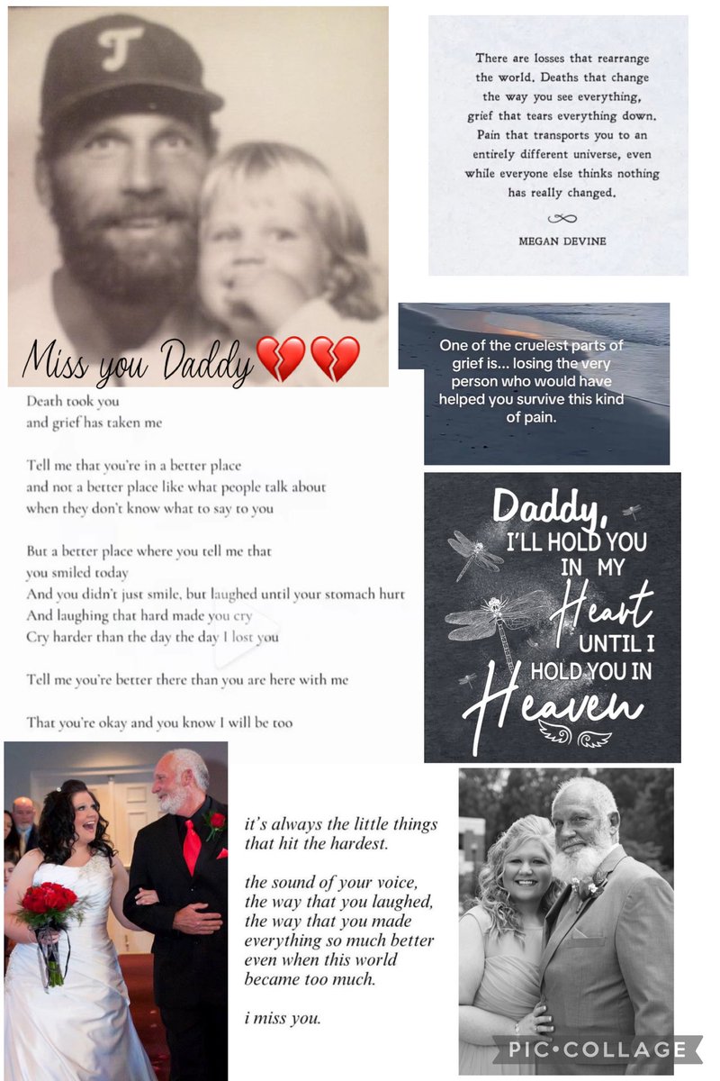 brande5983's tweet photo. Words can’t explain how much I miss my Daddy every second of everyday I wish for sleep every night in hopes of just a mere glimpse of his smiling face . On Feb. 1, 2025 at 10:58 I lost my best friend, my Daddy and it still feels like yesterday💔💔 https://t.co/8mh9BWeVbV