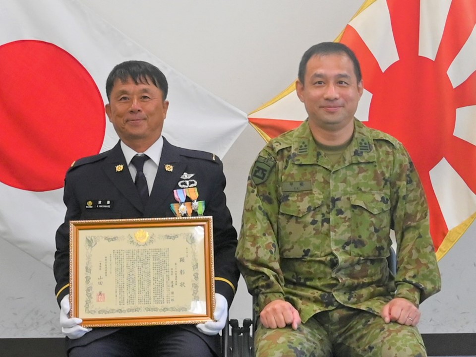 今日のえび駐!! 第24普通科連隊は、8月19日（火）第3中隊 渡邉