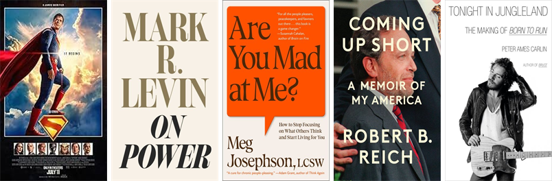 CHBoothLibrary's tweet image. This week the Cyrenius H. Booth Library has 46 new books and two new movies. New items include Superman, On Power, Coming Up Short, Tonight in Jungleland, Disney Adults, One Nation Always Under God, The Devil Reached Toward the Sky, and Breaking the Law. wowbrary.org/nu.aspx?p=3076…