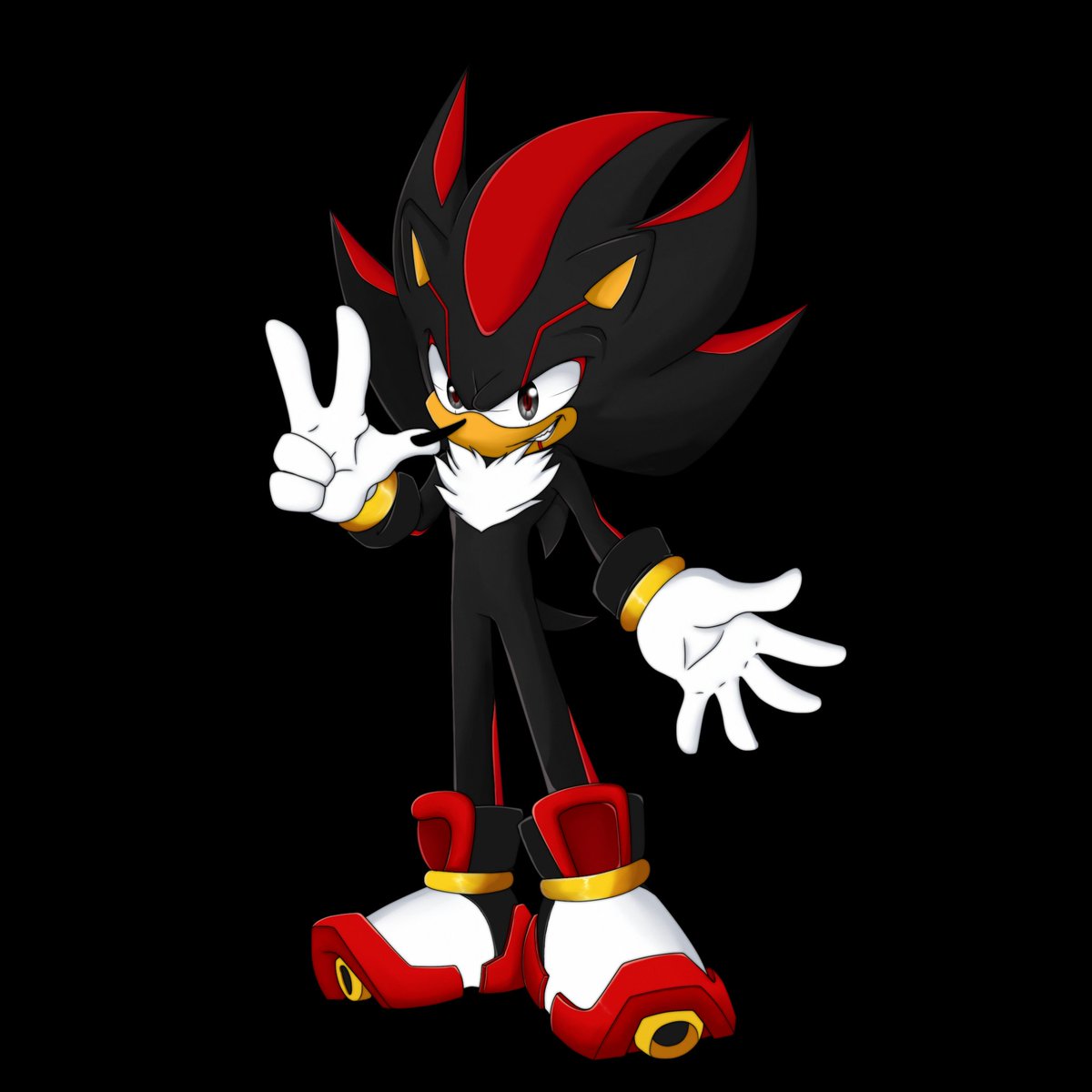 W95Mkt's tweet photo. Baby Shadow #sonicfanart https://t.co/EpaqDFalFO