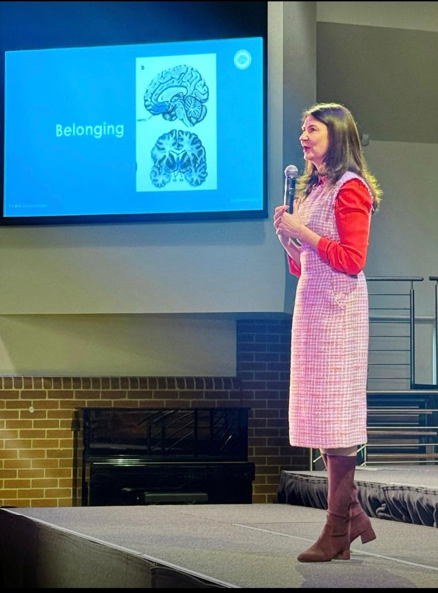 Thanks to St Margaret's Berwick Grammar for inviting me to speak about the neuroscience of belonging and how feeling connected to others changes our brain chemistry.