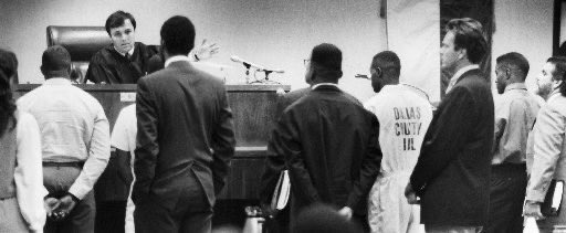 Told my players today. Being in this court room kept me from ever wanting to get in some real life trouble.  When that judge hits that gavel ain’t nothing your momma can do then. Choices come with consequences!!!!!!!!!!!!!