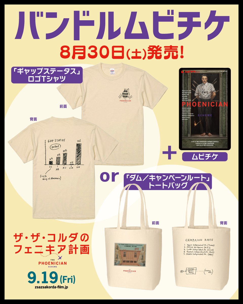 映画『ザ・ザ・コルダのフェニキア計画』『アステロイド・シティ