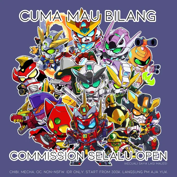 ID only Since I need to survive another day, hayu lah gaskeun. Yang mau nyuruh2 saya ngegambar dipersilahkan!!! (Sekadar repost doang jg tengkyu sekali)