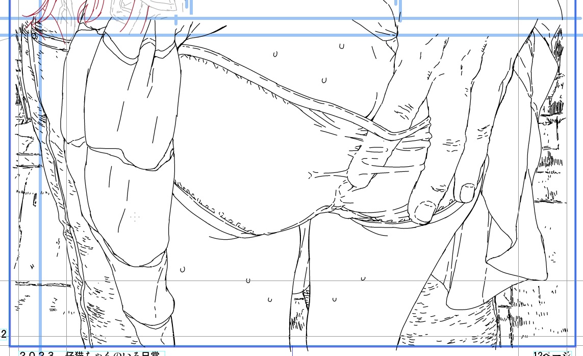 はぁぁぁモデルさんがいれば、こんな尻描くのももっと速いのになぁ・・といつも思う。
尻小さい人ユル募。 