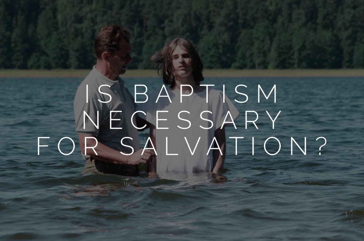 Truth_matters20's tweet image. To say that baptism is necessary for salvation is to preach a false gospel.