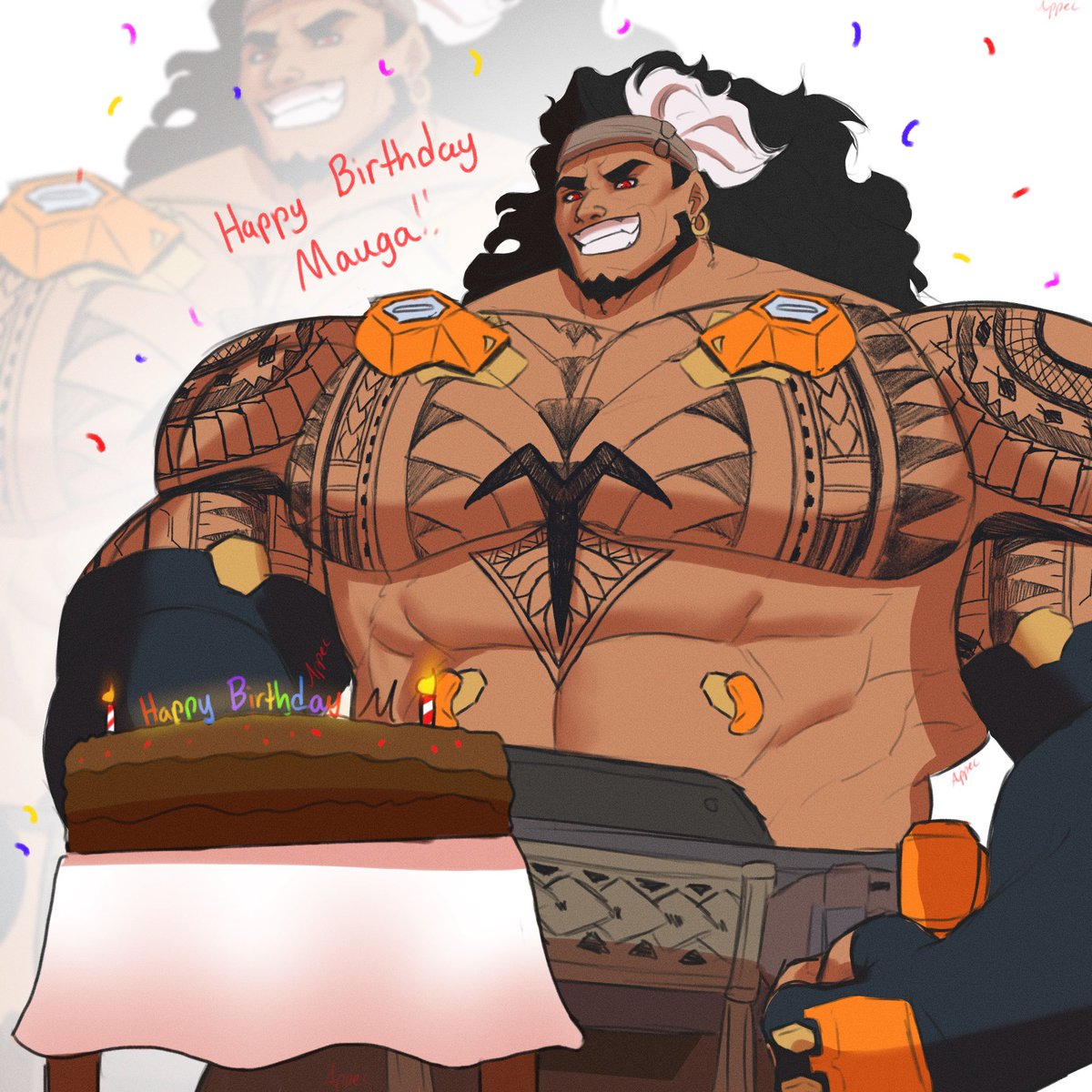 Happy Birthday Mauga!! 🥰🧡
Quick sketch I whipped up just for today 🫡
#mauga #overwatch #Overwatch2 #OverwatchFanart