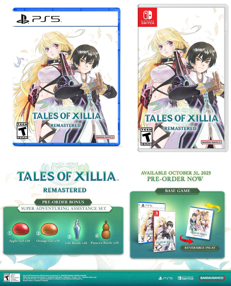 Tales of Xillia: Remastered is available for preorder on Amazon