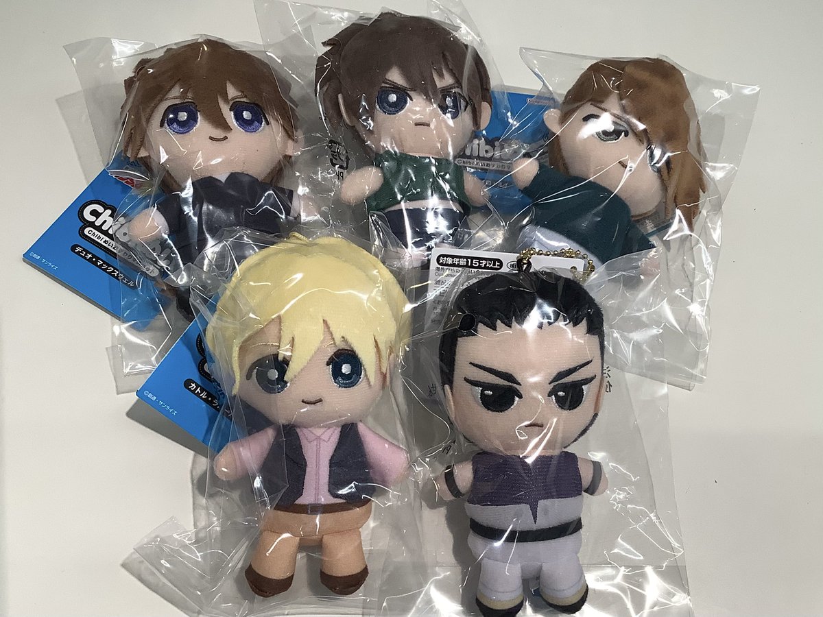 【新機動戦記ガンダムW 30周年記念  　期間限定公式ショップ】

 下記商品が入荷いたしました。

・Chibiぬいおすわりマスコット　（全5種）