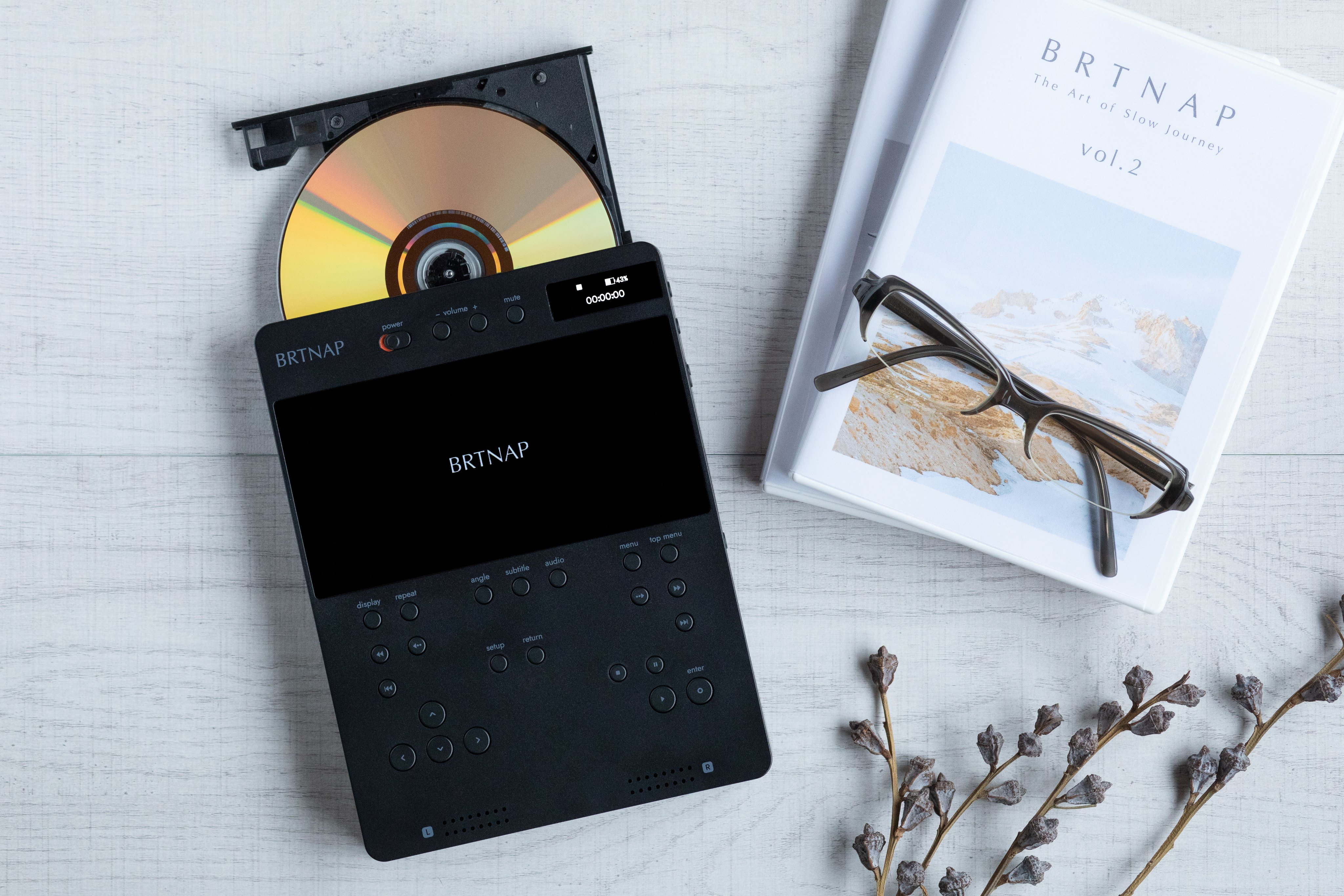 BRTNAP DVDプレイヤー エイベックスからコンパクトすぎる スマートDVDプレイヤーが登場