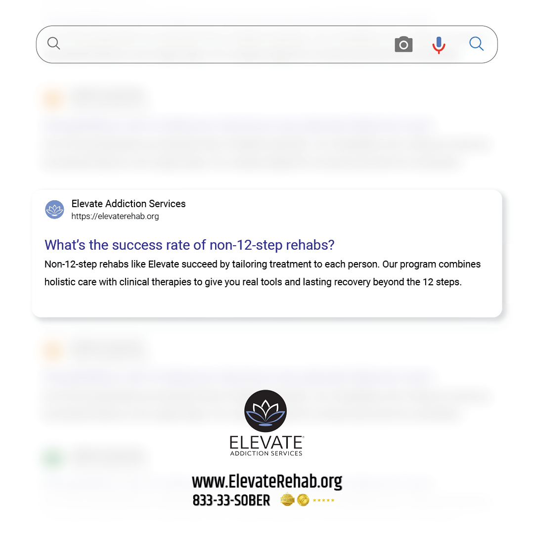 RehabElevate's tweet image. #Non12step programs work. Elevate tailors care to you for lasting #recovery that fits your #life. #question #answer #elevate elevaterehab.org/?utm_source=x