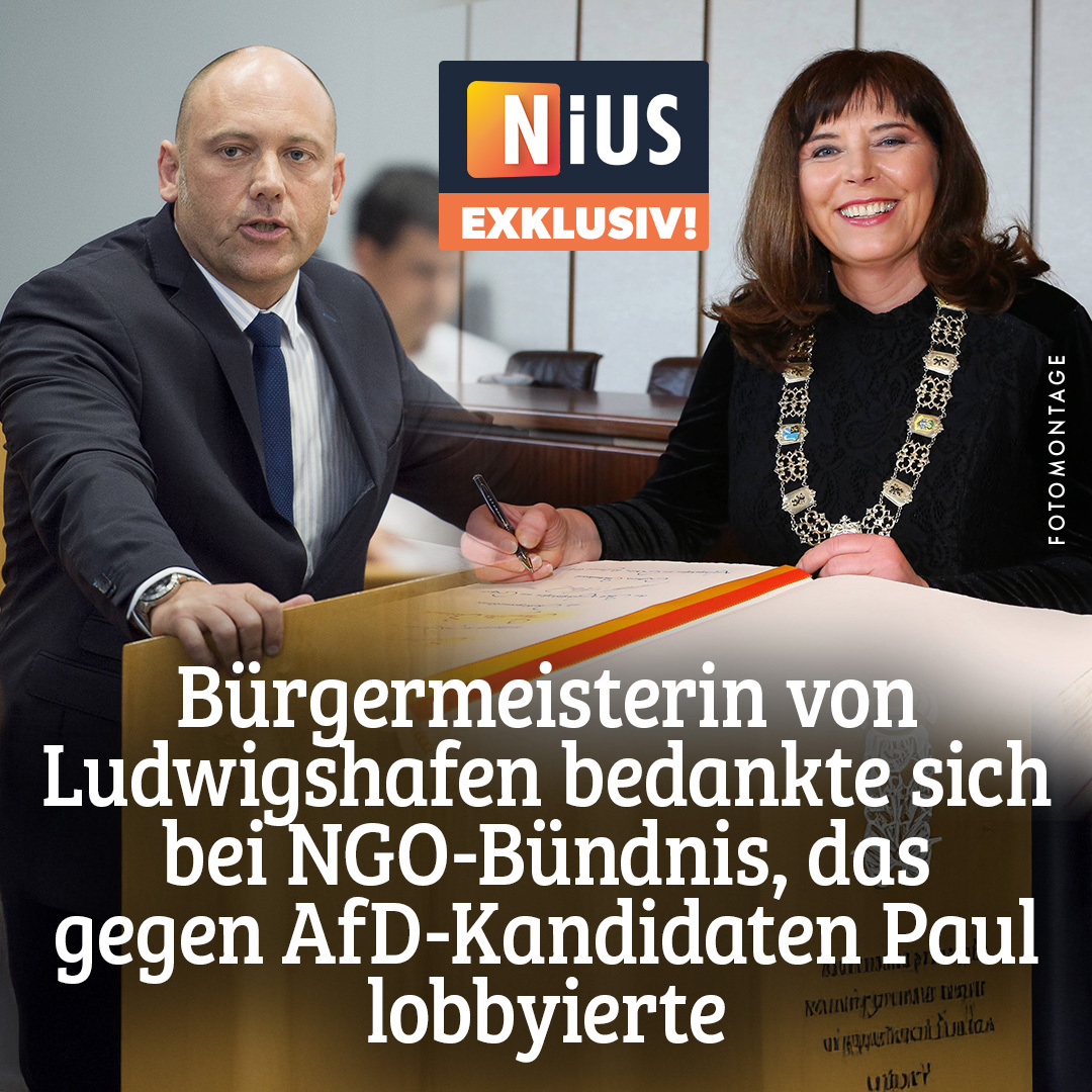 NIUS (@niusde_) on Twitter photo Eine Bürgermeisterin, die eine Nähe zu Aktivisten pflegt, die gegen einen Teilnehmer demokratischer Wahlen agitieren – ein Vorgang, der für eine Demokratie höchst bizarr und besorgniserregend anmutet.
nius.de/politik/news/b… Eine Bürgermeisterin, die eine Nähe zu Aktivisten pflegt, die gegen einen Teilnehmer demokratischer Wahlen agitieren – ein Vorgang, der für eine Demokratie höchst bizarr und besorgniserregend anmutet.
nius.de/politik/news/b…