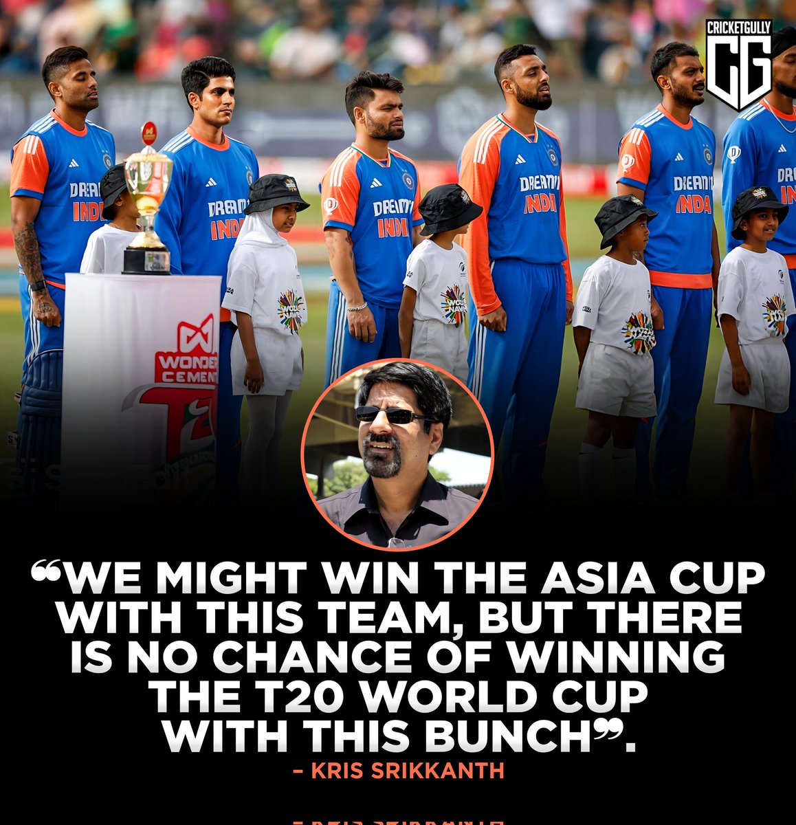 Kris Srikkanth's Big Take On India's Asia Cup 2025 Squad😳🗣️