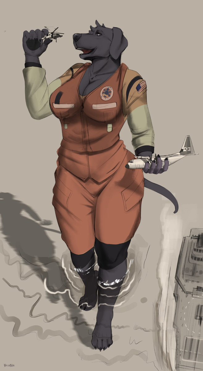 Joshua the Gshep medic (@medicshep) on Twitter photo Aviation Survival Technician Second Class Sarah Williams decided to just carry the airborne assists instead of letting them lug it all the way there to wherever they were going.
Art: <a href="/Taylor_Loup/">TaylorNoir</a> Aviation Survival Technician Second Class Sarah Williams decided to just carry the airborne assists instead of letting them lug it all the way there to wherever they were going.
Art: <a href="/Taylor_Loup/">TaylorNoir</a>