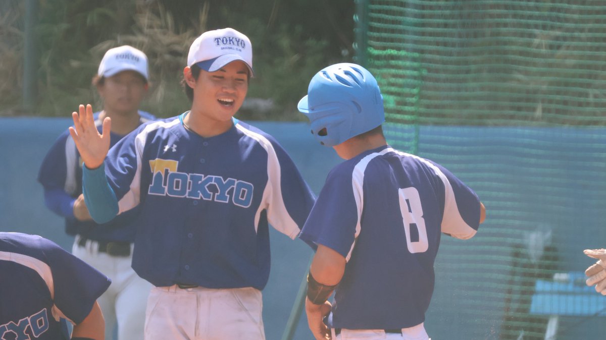【夏季オープン戦】
8/20(水) vs大阪経済大学(A)

大 210 010 000  = 4
東 200 100 011x = 5