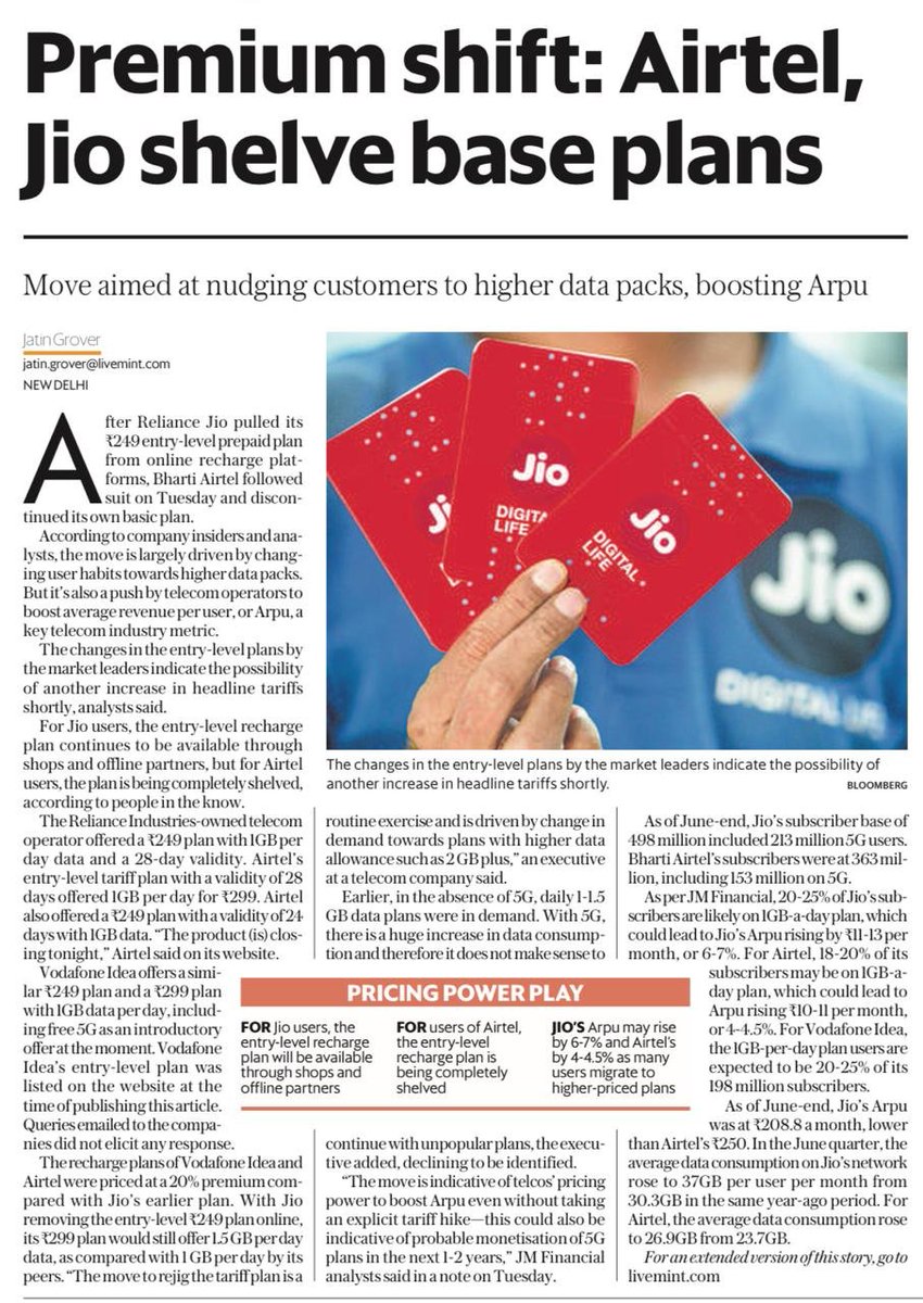 This is what doopolies do. Remember Viral Acharya's paper about five corporate house cornering all the resources and controlling India's economy.
