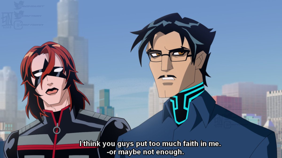 (#MARVEL x #avengersEMH) ROWAN #BARNES x CEDRIC #STARK; faith