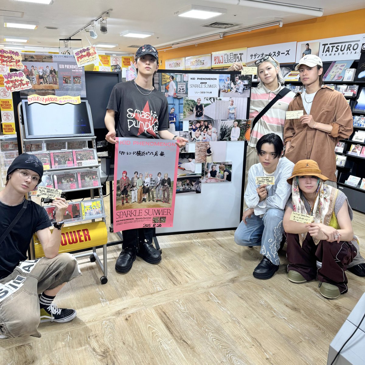 ReleaseCirKID 🏁 タワーレコード横浜ビブレ店さん ありがとうご