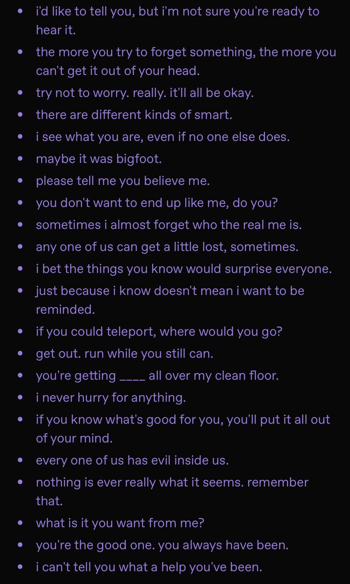 ͏  ͏ ͏  ͏ ͏ ͏ ͏ ͏ 
͏𓈒 ⤸  ݁ . ͏ ͏ ͏ ͏ ﹔ 𝑙͟𝑖͟𝑘͟𝑒 for . .
͏a single-sentence prompt
that may lead to more .
( rt for exposure )
͏ ͏ ͏ ͏ ͏ ͏ 
 ͏ ͏ ͏ 
͏examples below.
( cr.͏ ͏⋯ notmorbid on tumblr )