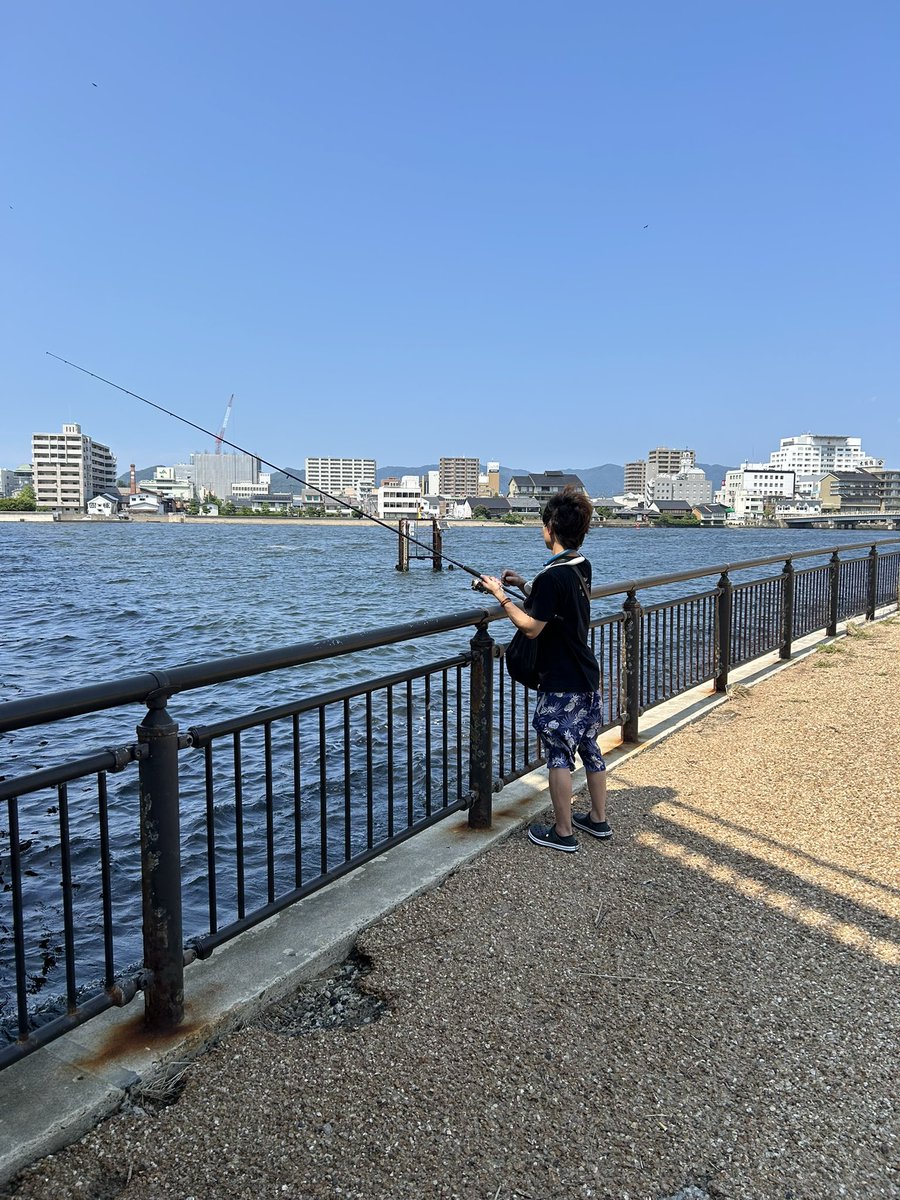 島根で釣り開始
