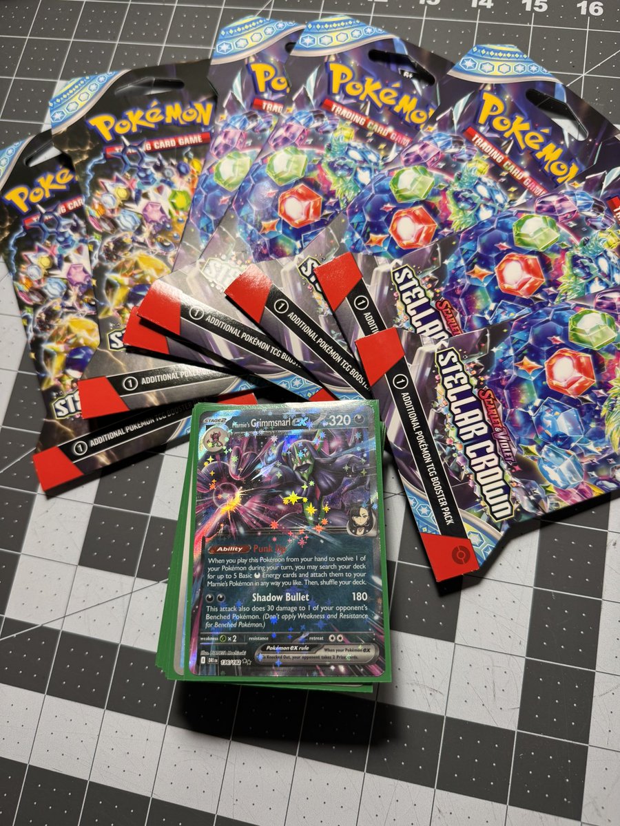 I'm addicted to playing in tournaments so I started learning pokemon tcg recently.

I won my first local tournament today 4-0-0 feels good, shout out to Grimmsnarl