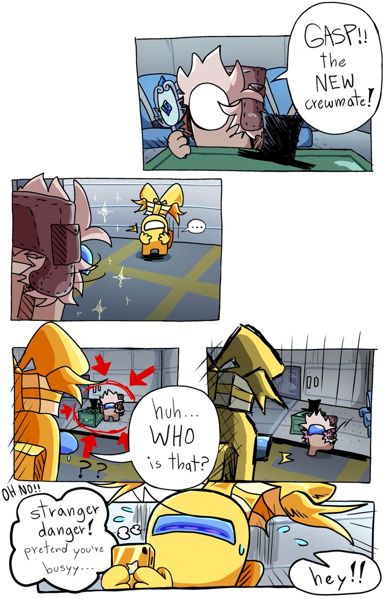 I hope yellow actually DIES at some point
#amongusart #amongusOC #amongus