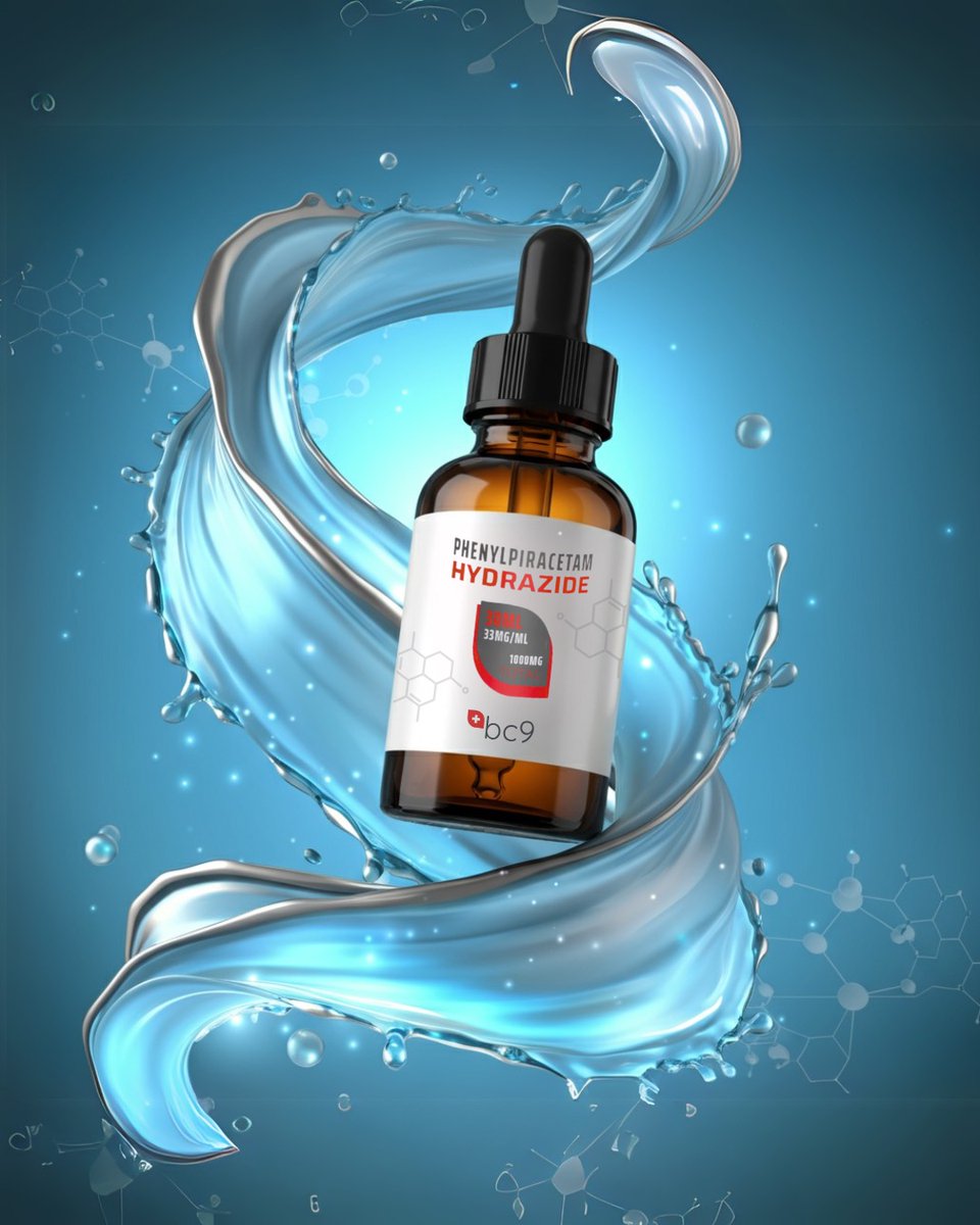 bc9co's tweet image. 💧 Phenylpiracetam Hydrazide Liquid – advancing cognitive &amp;amp; neurological research. Precise dosing for studies on neurotransmitters, neuroprotection &amp;amp; mental health. 

NB: For research use only. Not for human consumption.

#PhenylpiracetamHydrazide #NeuroscienceTools #BC9