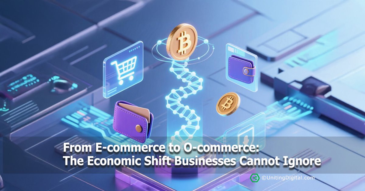 E-commerce is evolving. The next phase, O-commerce, uses blockchain rails to cut settlement times from days to seconds... Are you preparing for the shift?
#Ocommerce #Blockchain #Stablecoins #DigitalCommerce #FinTech
unitingdigital.com/articles/from-…