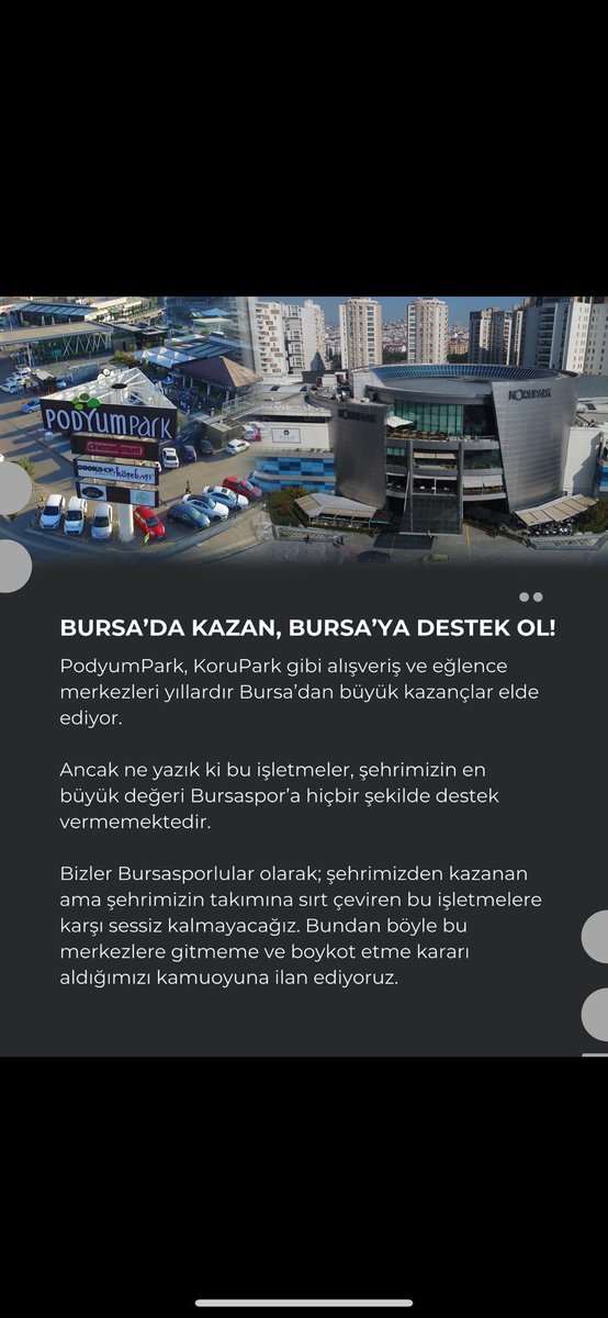 BURSA’DA KAZAN BURSA’YA DESTEK OL.#Bursa #podyumpark