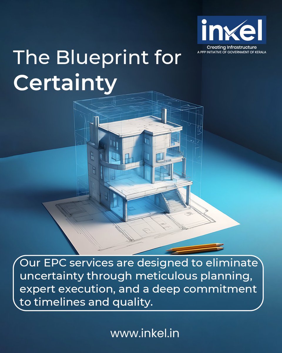 inkel_ltd's tweet image. At INKEL, we deliver EPC projects in Kerala with precision, quality, and on-time execution—building not just structures, but trust and confidence.

Visit us : inkel.in

#infrastructuredevelopment #projectexecution #constructionexcellence #qualitydriven