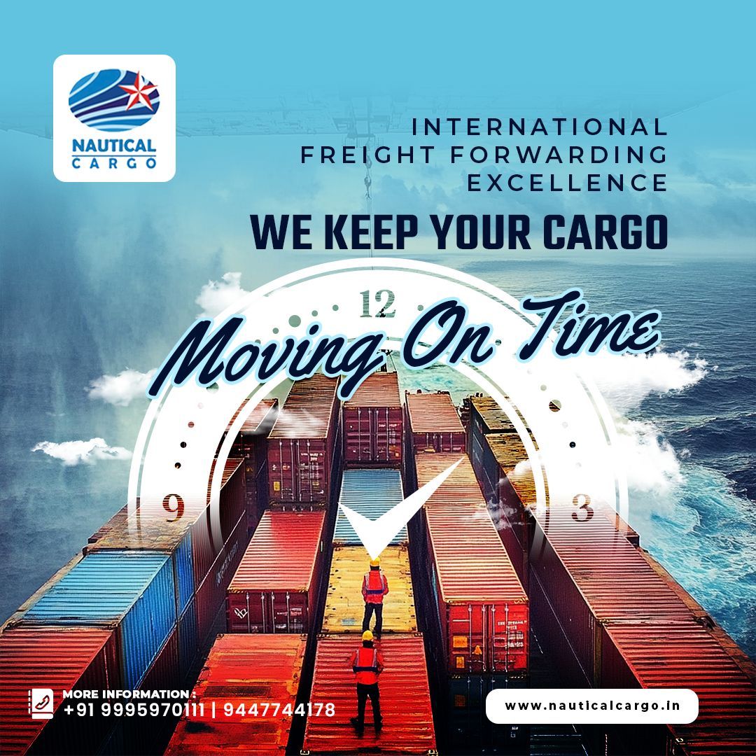 🚢🌍 International Freight Forwarding Excellence
We keep your cargo moving on time, every time. ✈️📦

Trusted. Reliable. Global. 🌐

#FreightForwarding #GlobalLogistics #OnTimeDelivery #nauticalcargo
