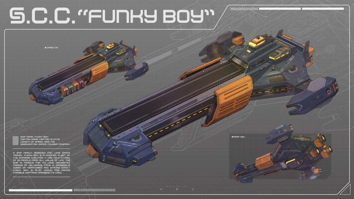 Spaceship goes Hard