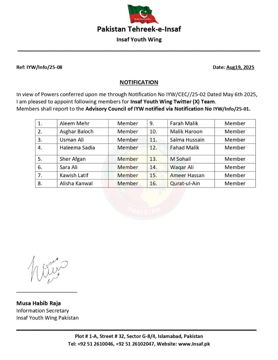 Kanwal🖤 (@kanwal_hun_yaar) on Twitter photo Heartiest Congratulations To You All #TeamIYWarriors
❤️🌷
<a href="/H__Malik/">нαℓєємαн ѕα∂ια *Imranist*</a>
<a href="/Aleemmehariyw/">Aleem Mehar IYW</a>
<a href="/ZiDDiBlochPTI/">AsgharBlochPTI</a>
<a href="/Derwaish420/">Derwaish</a>
<a href="/safgan0/">Sher Afgan</a>
<a href="/RebelWithIK/">𝑹𝒆𝒃𝒆𝒍 𝑾𝒊𝒕𝒉 𝑰𝑲 🖤</a>
<a href="/kawish_latif/">kawish Latif</a>
<a href="/Phamma786/">Ayesha ⱽᴼᴵᴷ</a>
<a href="/Farahshahid_va/">Farah Shahid</a>
<a href="/MalukHaroon_/">Malik Haroon Awan</a>
<a href="/FarahMPTI/">Farii804</a>
<a href="/adv_fahad_malik/">𝕄𝕖𝕖𝕣 𝑭𝒂𝒉𝒂𝒅 👑 </a>
<a href="/shlhr_organic/">Muhammad Sohail</a>
<a href="/WSIqar_804/">iqar khan</a>
<a href="/AmeerHassa16540/">MIR🇵🇰</a>
<a href="/EndSoon_9/">Churail</a> Heartiest Congratulations To You All #TeamIYWarriors
❤️🌷
<a href="/H__Malik/">нαℓєємαн ѕα∂ια *Imranist*</a>
<a href="/Aleemmehariyw/">Aleem Mehar IYW</a>
<a href="/ZiDDiBlochPTI/">AsgharBlochPTI</a>
<a href="/Derwaish420/">Derwaish</a>
<a href="/safgan0/">Sher Afgan</a>
<a href="/RebelWithIK/">𝑹𝒆𝒃𝒆𝒍 𝑾𝒊𝒕𝒉 𝑰𝑲 🖤</a>
<a href="/kawish_latif/">kawish Latif</a>
<a href="/Phamma786/">Ayesha ⱽᴼᴵᴷ</a>
<a href="/Farahshahid_va/">Farah Shahid</a>
<a href="/MalukHaroon_/">Malik Haroon Awan</a>
<a href="/FarahMPTI/">Farii804</a>
<a href="/adv_fahad_malik/">𝕄𝕖𝕖𝕣 𝑭𝒂𝒉𝒂𝒅 👑 </a>
<a href="/shlhr_organic/">Muhammad Sohail</a>
<a href="/WSIqar_804/">iqar khan</a>
<a href="/AmeerHassa16540/">MIR🇵🇰</a>
<a href="/EndSoon_9/">Churail</a>