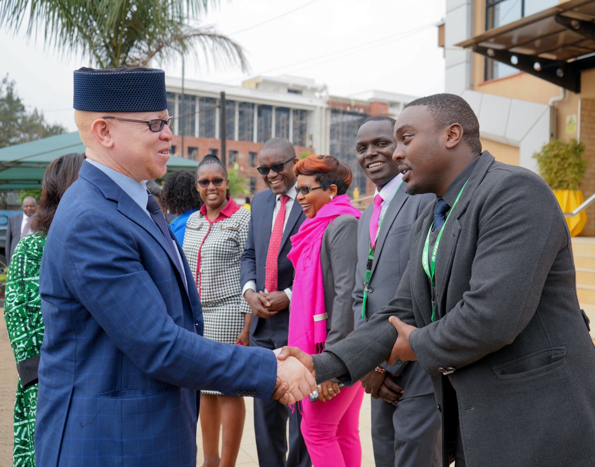 This morning, Government Spokesman Isaac Mwaura was welcomed to the Dyslexia Conference 2025 (DRAC25) at the Kenya Institute of Special Education (KISE) by KISE Director Dr. Norman Kiogora and Bloom Dyslexia Center Chief Executive Officer Ms. Esther Wamai.