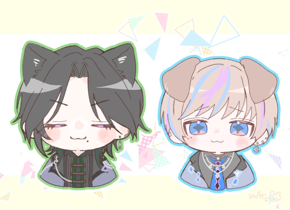 🎶🐱🐶🎵#Seiblue #GinjoCanvas