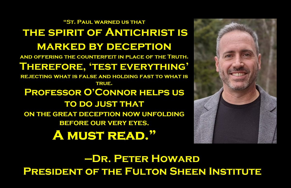 Daniel O'Connor (@dsdoconnor) on Twitter photo Theologian Dr. Peter Howard <a href="/drpeterhoward/">Dr. Peter Howard - FSI</a> on The First and Last Deception amazon.com/dp/1957168102 Theologian Dr. Peter Howard <a href="/drpeterhoward/">Dr. Peter Howard - FSI</a> on The First and Last Deception amazon.com/dp/1957168102