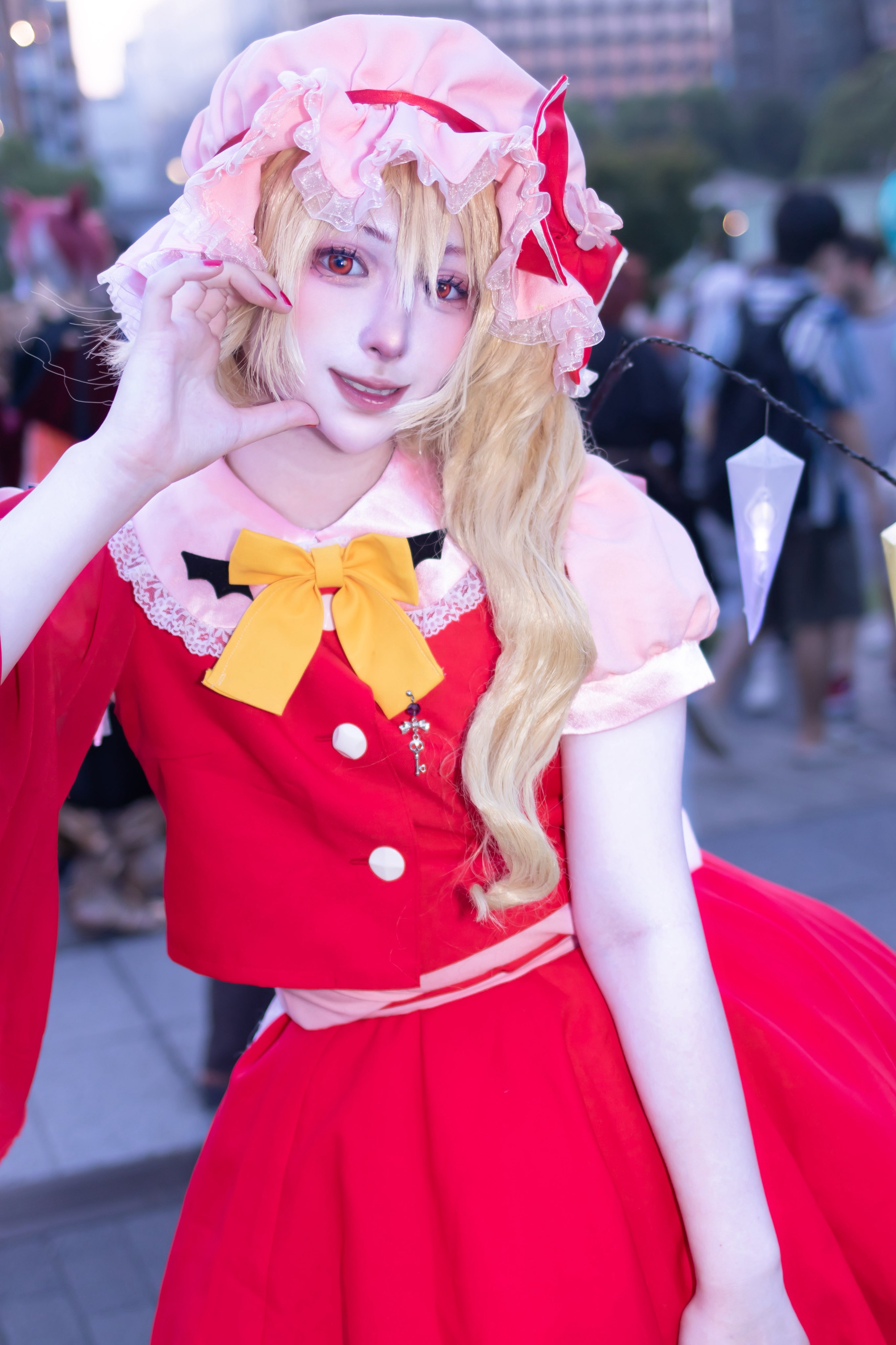 【♡ページ】 AMBIDEX Store 【予約販売】〇FRINGE ハーフスリーブベスト(F