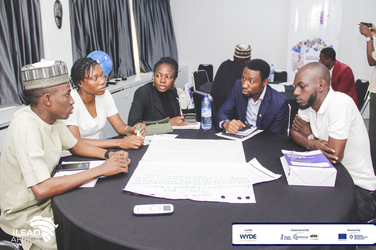 ilead4africa's tweet photo. 🚀 #Highlights from #CivicInnovationLab & Launch of #CivicPadiAI.
From panels to breakout sessions, we co-created a Digital Civic Engagement Toolkit to advance citizen participation.
👉 Access #CivicPadiAI: https://t.co/BLHFiUQlME
#iLeadAfrica #ProjectACE #CivicTech #ACEinNG https://t.co/3fZOBbs0HG