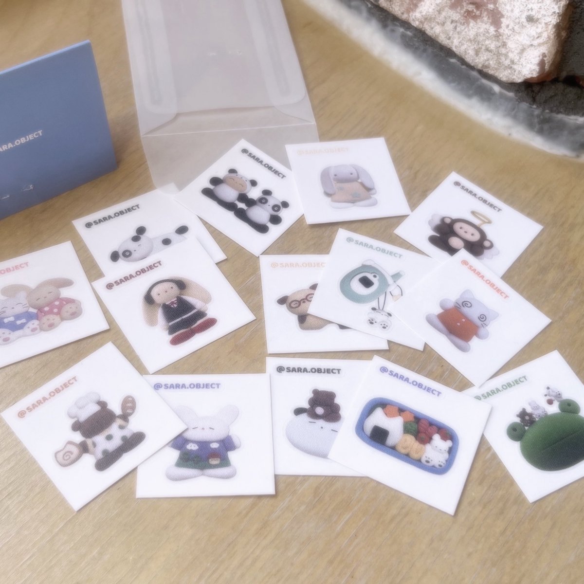 paper_crg's tweet image. 사라오브젝트 띠부띠부씰 이벤트로 받았당 🌸✨💫 
역시 귀여운게 최고임☆⌒(*＾-゜)v