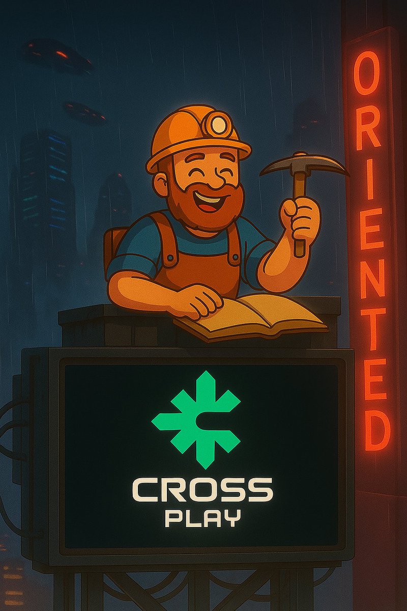 LeeMechill's tweet photo. ⛏️ From the mines to the neon city — we keep building, we keep playing.
✨ This is CROSS PLAY — where hard work meets endless fun.

#CROSS #CROSSPlay #Yapping #Bingo https://t.co/ssF1Pbiy6f