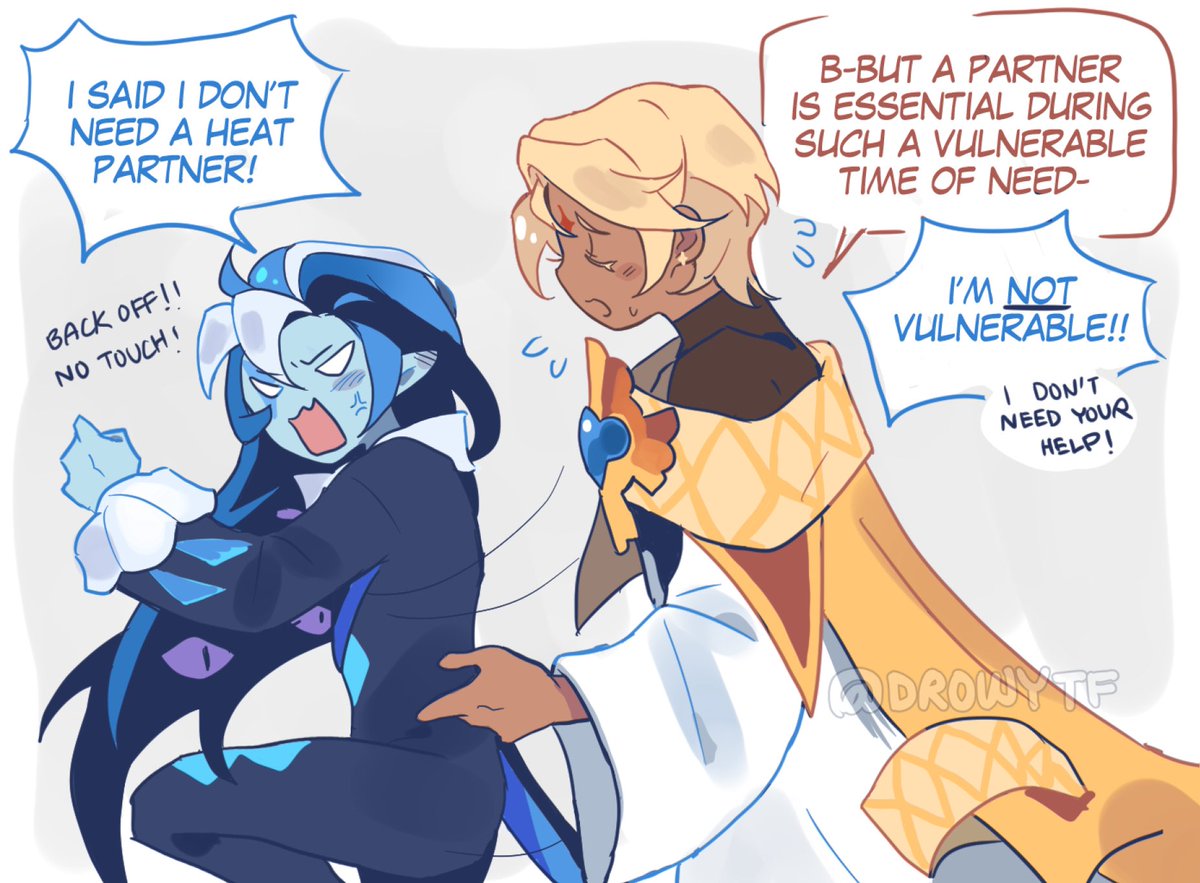 drowytf's tweet image. Been thinking about omegaverse a lot lately… #pureshadow #puremilk #shadowvanilla #cookierunkingdom